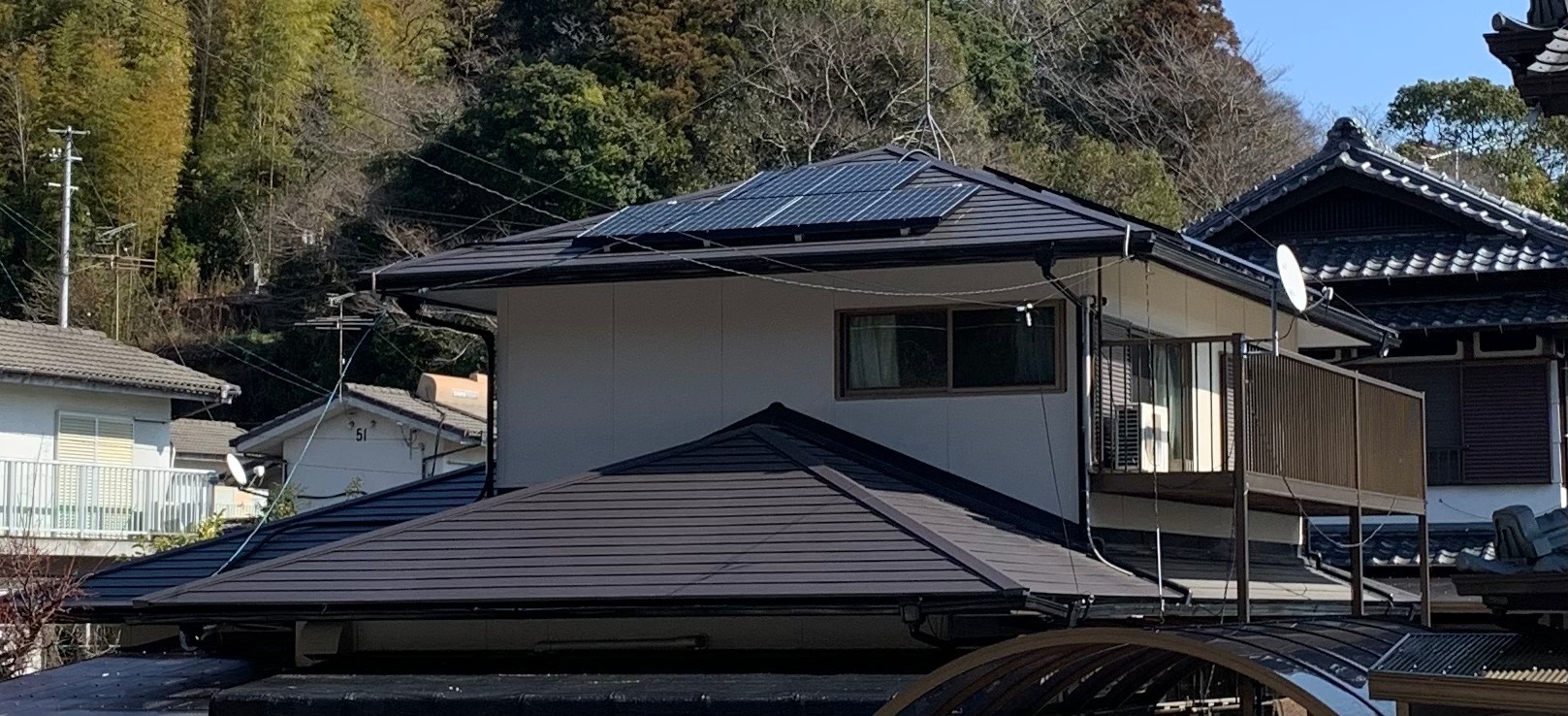 太陽光発電パネル・蓄電池設置工事 N様邸